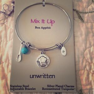 Stainless steel and silver adjustable bracket chef